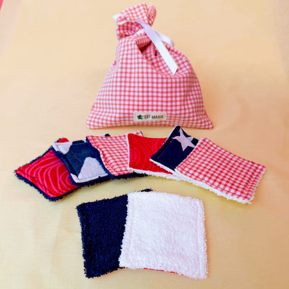 Sustainable Storage Pouch  - Reusable Make-up Wipes