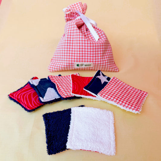 Sustainable Storage Pouch  - Reusable Make-up Wipes