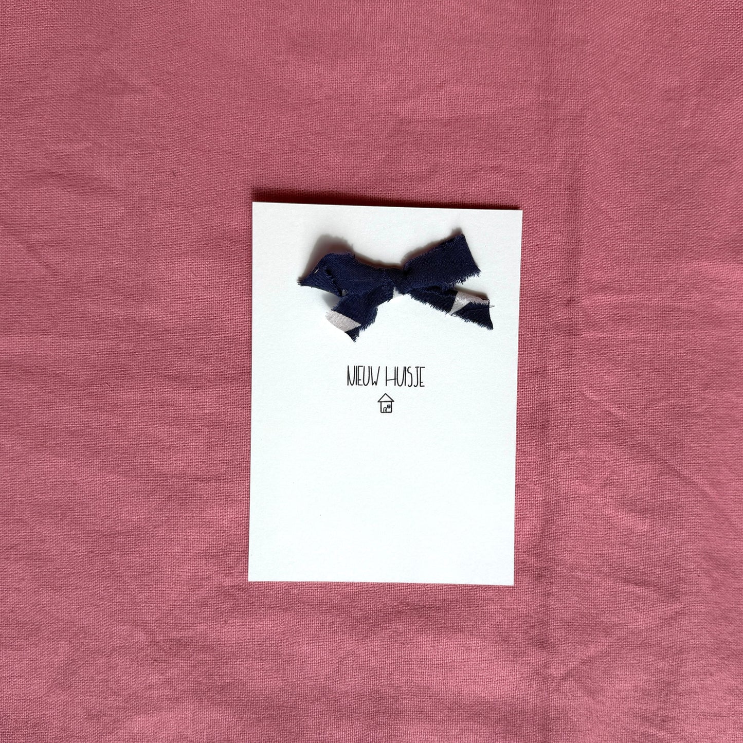 Greeting card - Nieuw Huisje (house)
