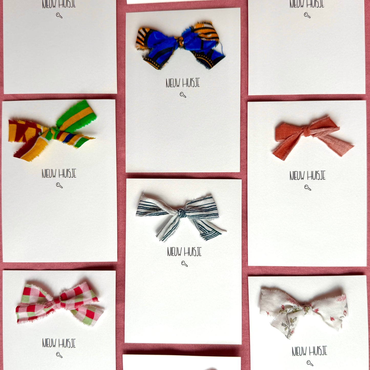 Greeting card - Nieuw Huisje (key)
